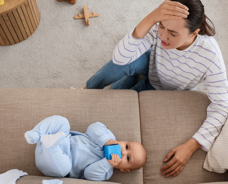 postpartum depression in working moms