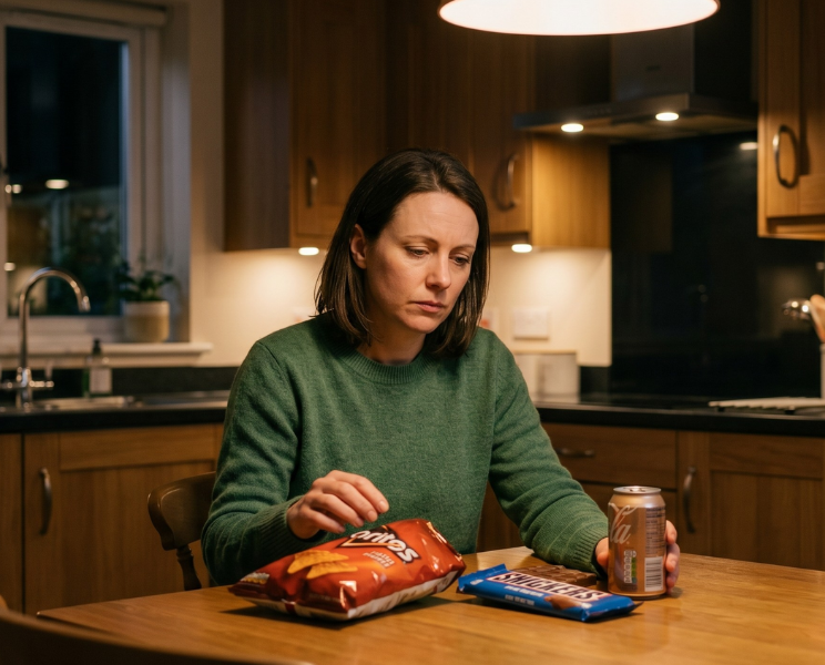 how to stop overeating at night
